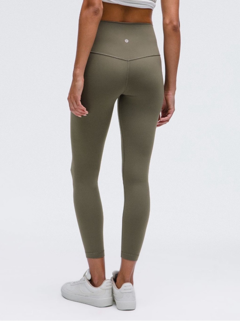 Lululemon Align™ High-Rise Leggings 25" in Olive Green - Picture 3 of 9